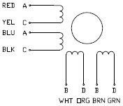 Silnik krokowy SM 86-118-7808B - 8,5Nm